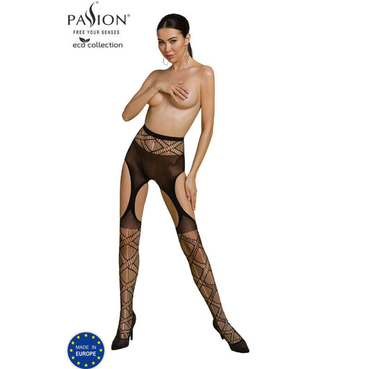 PASSION - ECO COLLECTION BODYSTOCKING ECO S005 WEISS