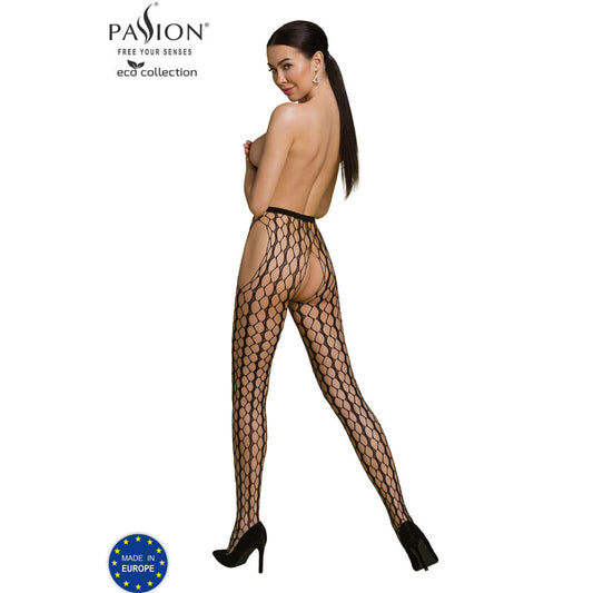 PASSION - ECO COLLECTION BODYSTOCKING ECO S007 WEISS