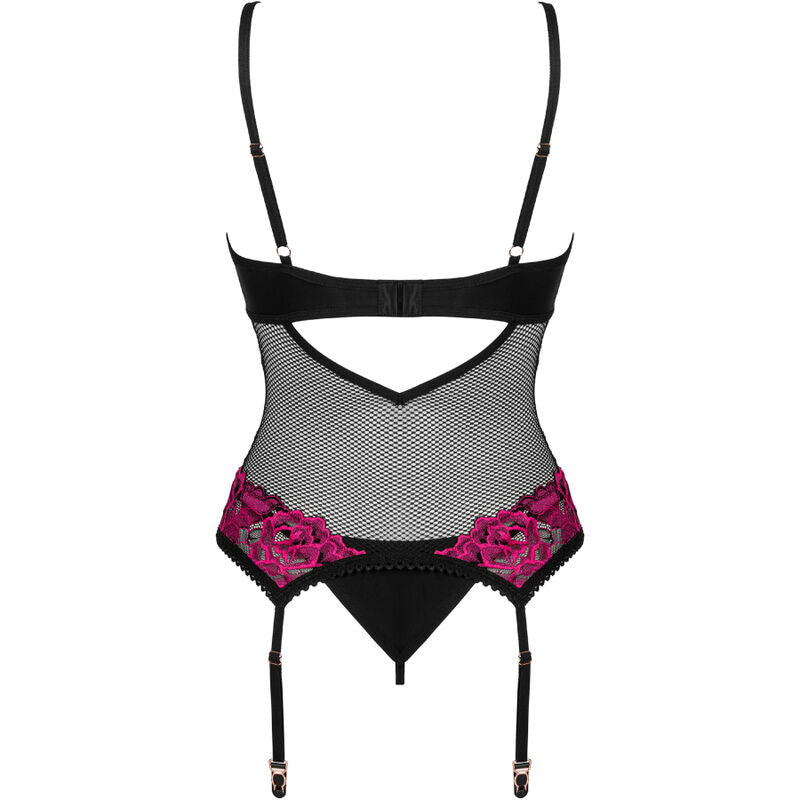OBSESSIVE - ROSENTY KORSETT XS/S