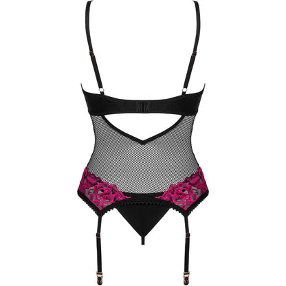 OBSESSIVE - ROSENTY KORSETT XS/S
