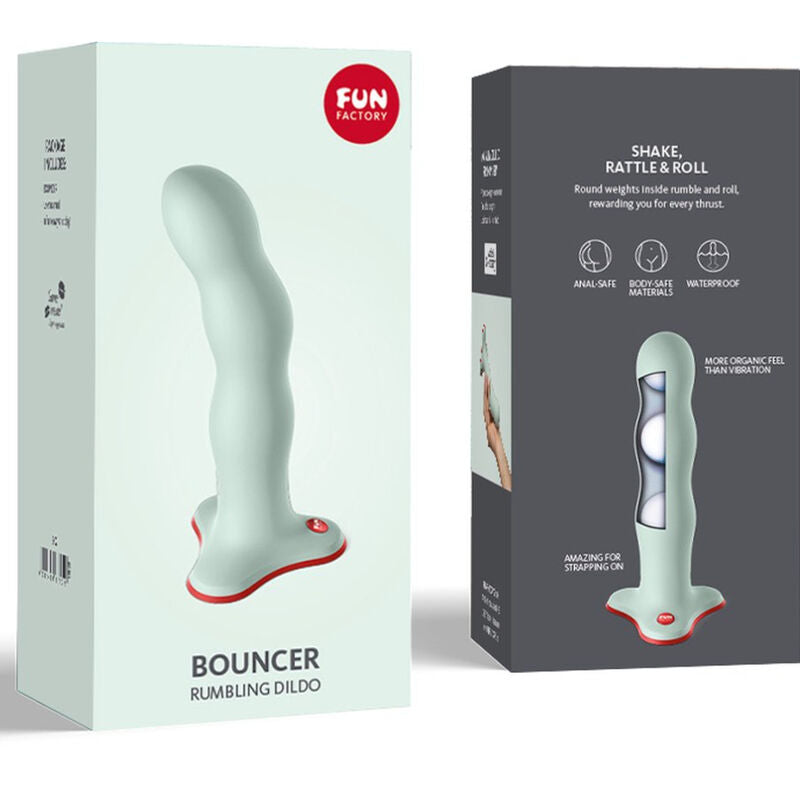 FUN FACTORY - BOUNCER DILDO FLASHY PURPLE