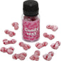 DIABLO PICANTE - CANDY SEXY GLAS MIT 12 GUMMIBRCHEN MIT ERDBEER-KIRSCH-GESCHMACK