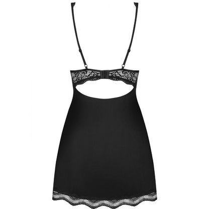 OBSESSIVE - BABYDOLL UND LUVAE THONG SCHWARZ XS/S