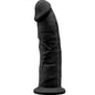 SILEXD - MODEL 2 REALISTISCHER PENIS PREMIUM SILEXPAN SILIKON SCHWARZ 15 CM