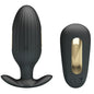 PRETTY LOVE - KELLY PLUG ANAL WIEDERAUFLADBARER VIBRATOR SCHWARZ