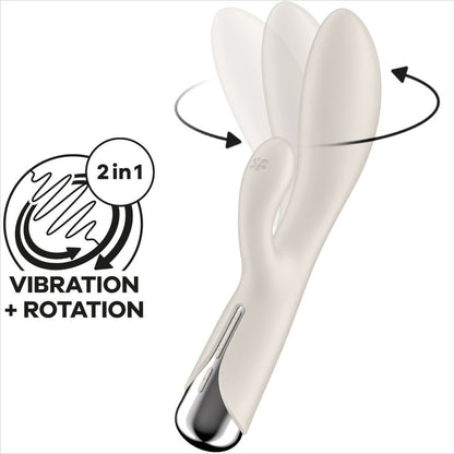 SATISFYER - SPINNING RABBIT 1 KLITORIS UND G-SPOT STIMULATION BLAU