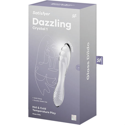 SATISFYER - SCHILLERNDES KRISTALL SCHWARZ