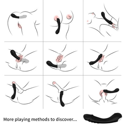 ARMONY - DILDO VIBRATOR G-SPOT SILIKON SCHWARZ