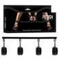 FETISH SUBMISSIVE BONDAGE - VERSTELLBARE TRENNSTANGE 4 STÜCK