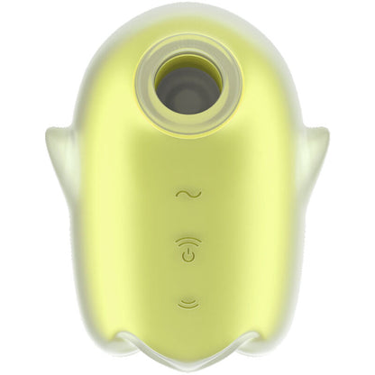 SATISFYER - GLOWING GHOST AIR PULSE & VIBRATOR WEISS