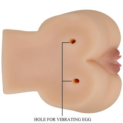 CRAZY BULL - REALISTISCHER VAGINA- UND ANUS-KYLIE-VIBRATOR