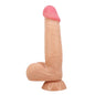 PRETTY LOVE - SLIDING SKIN SERIES REALISTISCHER DILDO MIT GLEITENDEM HAUT-SAUGNAP 21,8 CM