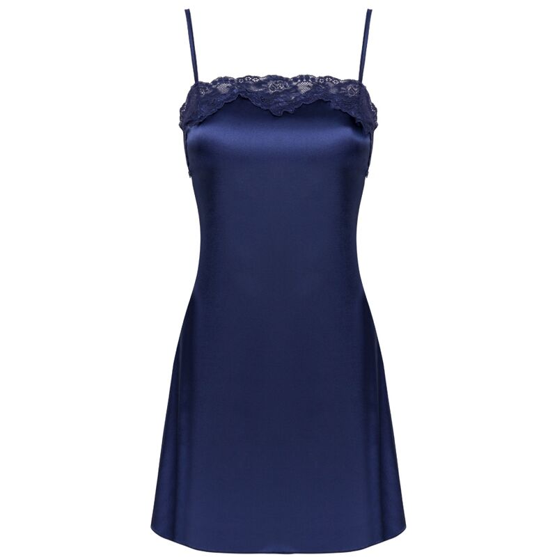 LIVCO CORSETTI FASHION - JACQUELINE LC 90249 KLEID + HEMD + HÖSCHE MARINEBLAU L/XL