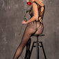 LIVCO CORSETTI FASHION - AMAHIL BODYSTOCKING MIT SCHRITTFREIEN SCHWARZ EINE GRÖSSE
