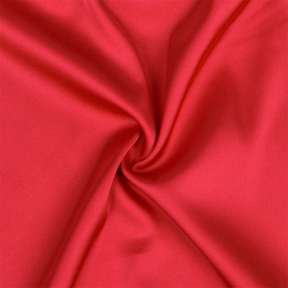 SUBBLIME - SATIN BABYDOLL MIT SPITZE ROT L/XL