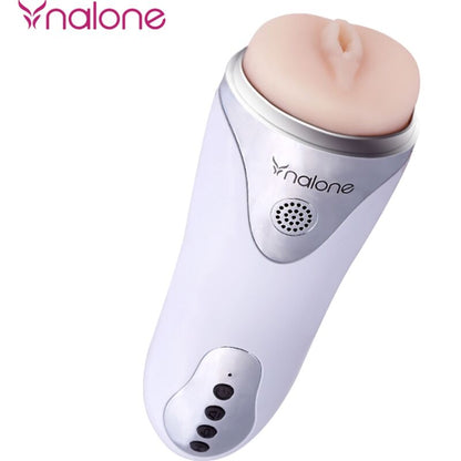 NALONE - MAGICIAN MASTURBATOR MIT VIBRATION WEISS