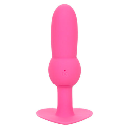 CALEXOTICS - FIRST TIME ANAL PLUG MIT PERLENSONDE 10 VIBRATIONEN ROSA