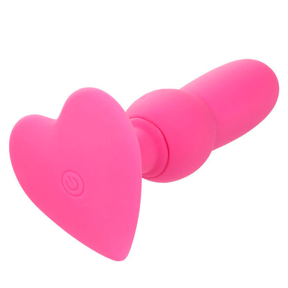 CALEXOTICS - FIRST TIME ANAL PLUG MIT PERLENSONDE 10 VIBRATIONEN ROSA