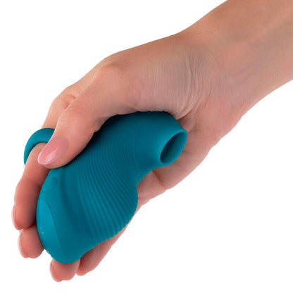 CALEXOTICS - ENVY HANDROLLING-BALL-MASSAGER 7 VIBRATIONEN BLAU