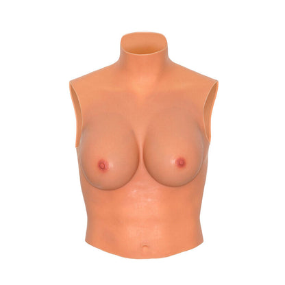HIDDEN DESIRE - ALTER EGO TRAGBARES BRUSTSHIRT E-CUP FLESH