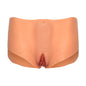 HIDDEN DESIRE - ALTER EGO OFFENER VAGINA- UND ARSCH-SLIP MIT MITTLERER TAILLE, HAUTFARBE