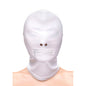NS NOVELTIES - FETISH & FASHION MUNDHAUBE MIT GESCHLOSSENEM REISSVERSCHLUSS NYLON WEISS