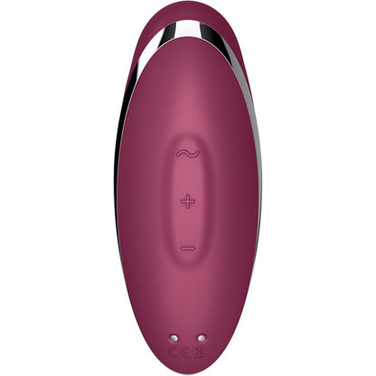 SATISFYER - TAP & CLIMAX 2 VIBRATOR & STIMULATOR ROT
