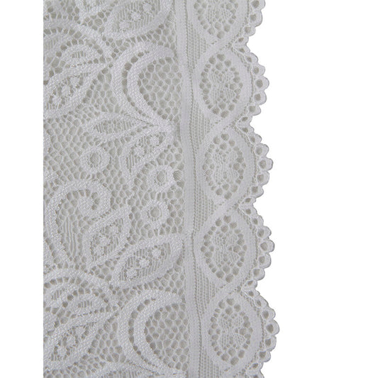 SUBBLIME - 953867 SPITZEN-BODYSUIT WEISS L/XL