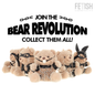 FETISH SUBMISSIVE - FOZZIE TEDDYBÄR BDSM MODELL 3