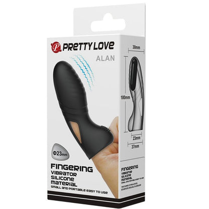 PRETTY LOVE - ALAN SILIKON-FINGERVIBRATOR SCHWARZ