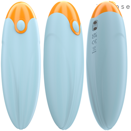 INTENSE - MIKE VIBRIERENDER BULLET 10 VIBRATIONEN BLAU FERNBEDIENUNG