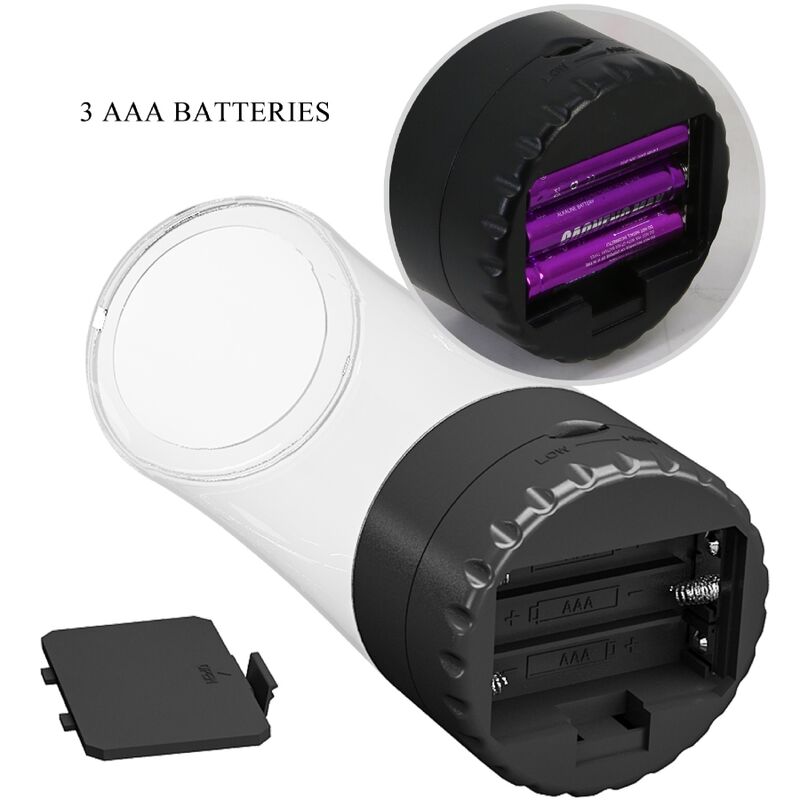 PRETTY LOVE - TAMARA MÄNNLICHER MASTURBATOR MIT MEHREREN GESCHWINDIGKEITEN, SCHWARZ