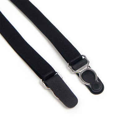 SUBBLIME - 955496 SPITZEN-BODYSUIT MIT SCHLEIFEN UND STRAPSEN SCHWARZ S/M