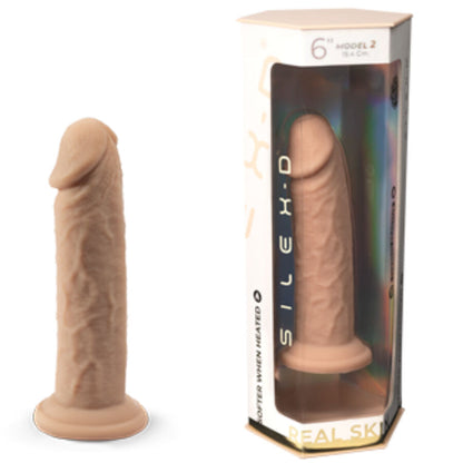 SILEXD - REALISTISCHES PENISMODELL 2 PREMIUM THERMOAKTIVES SILIKON 15,4 CM