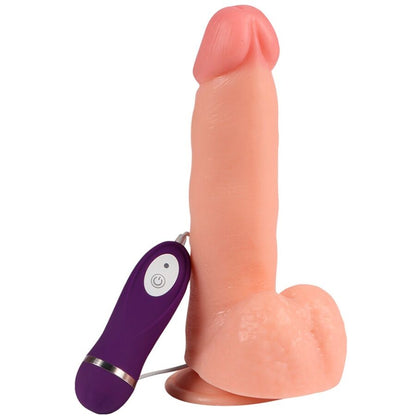 SHEQU - ADAM VIBRATORDILDO MIT FERNBEDIENUNG 21 CM