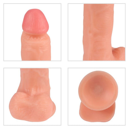 SHEQU - IRON DRAGON VIBRATORDILDO MIT FERNBEDIENUNG 17,5 CM