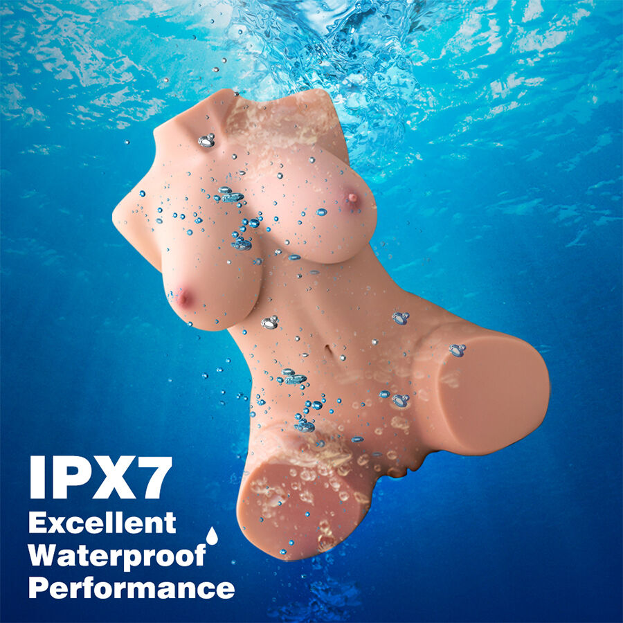 XISE - DANIA THRUSTING REALISTISCHER VIBRIERENDER WEIBLICHER TORSO 52 CM