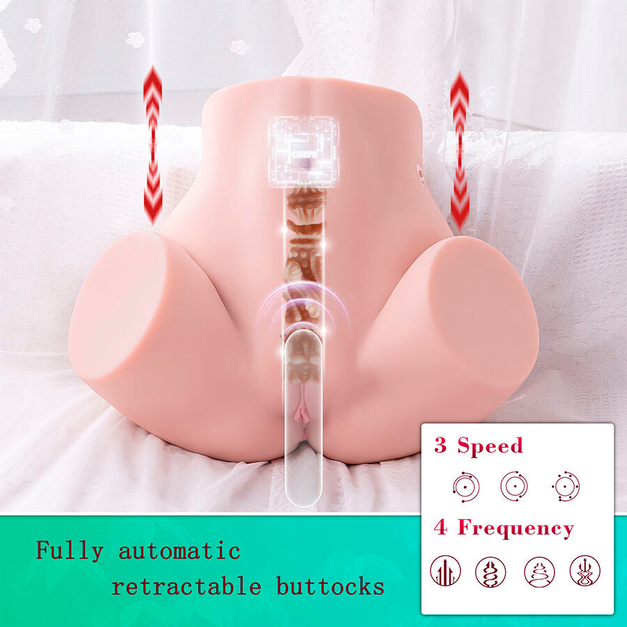 XISE - MARISA MULTIPOSITION REALISTISCHER VAGINA-MASTURBATOR MIT STOSSFUNKTION