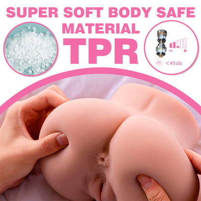 XISE - CONNIE BACK MASTURBATOR VAGINA UND ANUS REALISTISCHE MULTIPOSITION MIT VIBRATION