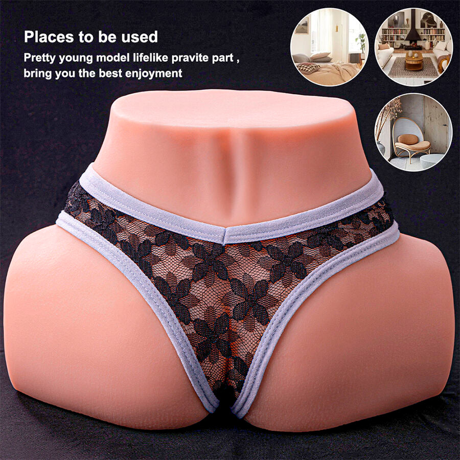 XISE - TRACY VIBRIERENDER REALISTISCHER MULTIPOSITIONS-MASTURBATOR FÜR VAGINA UND ANUS