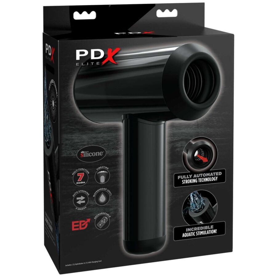PDX ELITE - DOPPELTER AUTOMATISCHER WASSERMASTURBATOR