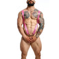 MOB - DNGEON PINK GERADES HARNESS, EINE GRÖSSE