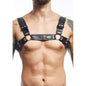 MOB - DNGEON SCHWARZER HARNESS-GÜRTEL, EINHEITSGRÖSSE