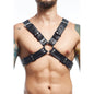 MOB - DNGEON SCHWARZER HARNESS-GÜRTEL, EINHEITSGRÖSSE X
