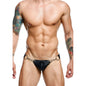 MOB - DNGEON JOCKSTRAP SCHWARZER DRUCK EINE GRÖSSE