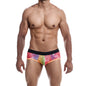 MOB-BOXERSHORTS ORANGE GRÖSSE L