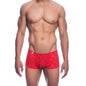 MOB - ROTE SPITZENBOXER GRÖSSE L/XL