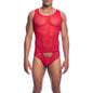 MOB - ROTER TRANSPARENTER BODYSHEE GRÖSSE L/XL