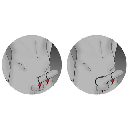 ELECTRASTIM - PRESTIGE ELECTRA LOOPS VERSTELLBARE COCKRINGE ROT