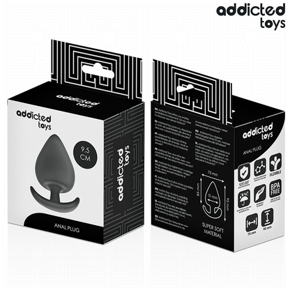ADDICTED TOYS - ANALPLUG GRÖSSE XL 9.5 CM